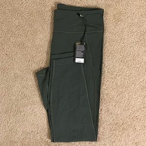 Allbirds Women’s Natural Leggings- XL, Pine (olive green)